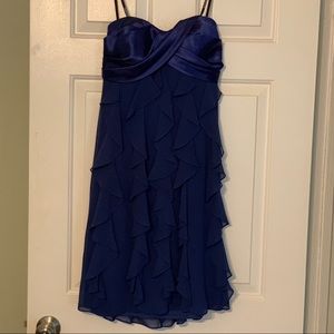 Blue party dress